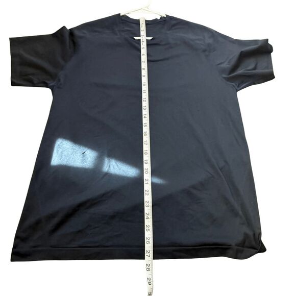 Lululemon Athletica Men's Crew Neck Raglan Short Sleeve T-Shirt Black Size Large - Picture 6 of 7